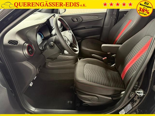 Hyundai i10 1.0 T-GDI 90 PS 5MT N Line 5 Sitzer / Navi Sitz + Lenkradheizung Klimaautomatik Einparkhilfe H Kamera 