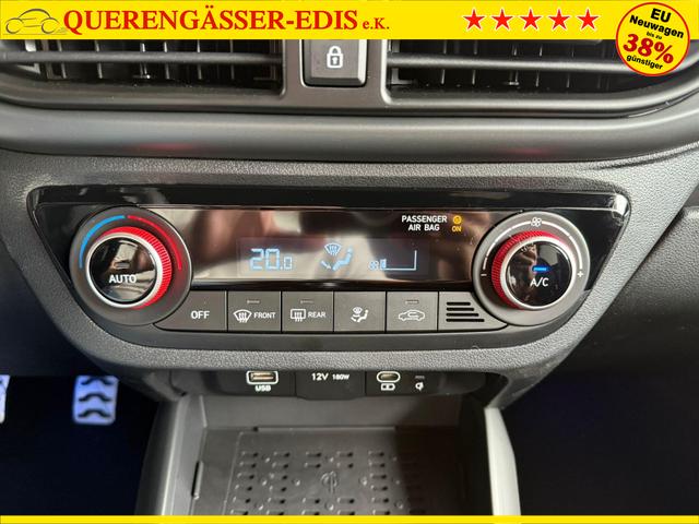 Hyundai i10 1.0 T-GDI 90 PS 5MT N Line 5 Sitzer / Navi Sitz + Lenkradheizung Klimaautomatik Einparkhilfe H Kamera 