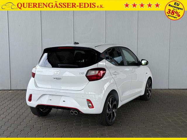Hyundai i10 1.0 T-GDI 90 PS 5MT N Line 5 Sitzer / Navi Sitz + Lenkradheizung Klimaautomatik Einparkhilfe H Kamera 
