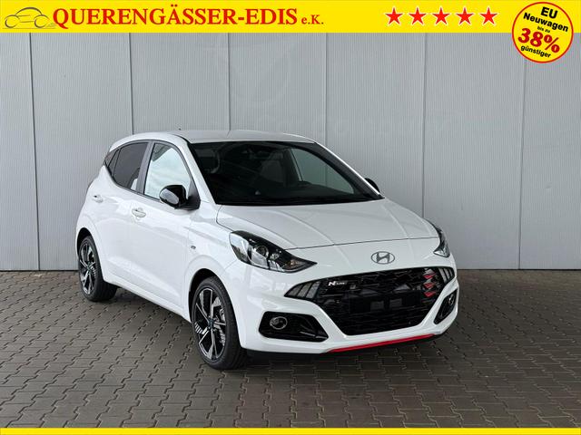 Hyundai i10 1.0 T-GDI 90 PS 5MT N Line 5 Sitzer / Navi Sitz + Lenkradheizung Klimaautomatik Einparkhilfe H Kamera 