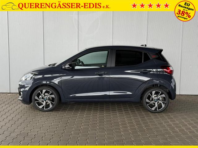 Hyundai i10 1.0 T-GDI 90 PS 5MT N Line 5 Sitzer / Navi Sitz + Lenkradheizung Klimaautomatik Einparkhilfe H Kamera 