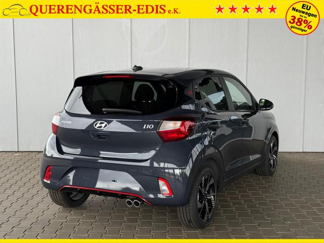 Hyundai i10 1.0 T-GDI 90 PS 5MT N Line 5 Sitzer / Navi Sitz + Lenkradheizung Klimaautomatik Einparkhilfe H Kamera 