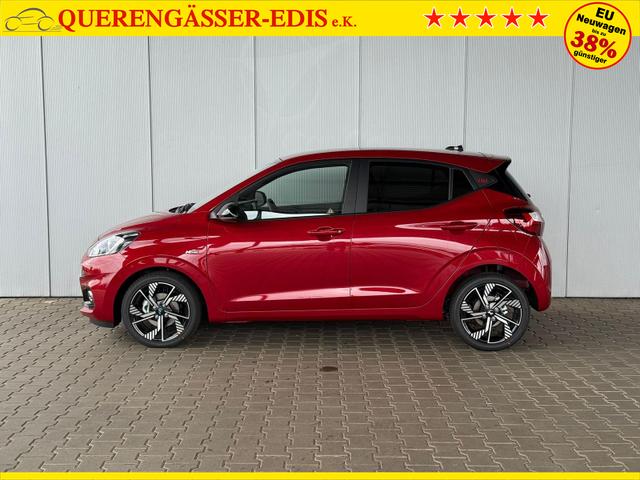 Hyundai i10 1.0 T-GDI 90 PS 5MT N Line 5 Sitzer / Navi Sitz + Lenkradheizung Klimaautomatik Einparkhilfe H Kamera 