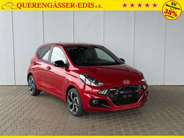 Hyundai i10 1.0 T-GDI 90 PS 5MT N Line 5 Sitzer / Navi Sitz + Lenkradheizung Klimaautomatik Einparkhilfe H Kamera 