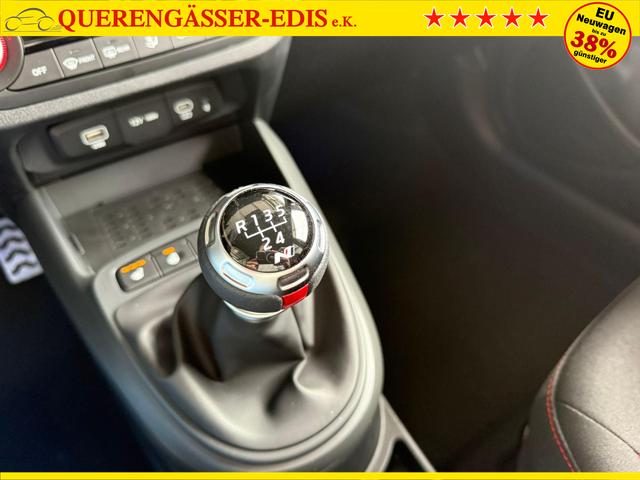 Hyundai i10 1.0 T-GDI 90 PS 5MT N Line 5 Sitzer / Navi Sitz + Lenkradheizung Klimaautomatik Einparkhilfe H Kamera 