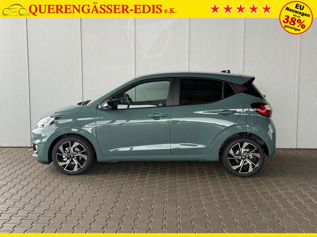 Hyundai i10 1.0 T-GDI 90 PS 5MT N Line 5 Sitzer / Navi Sitz + Lenkradheizung Klimaautomatik Einparkhilfe H Kamera 