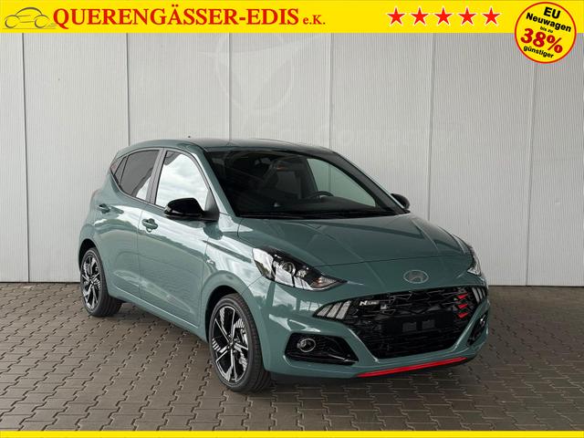 Hyundai i10 1.0 T-GDI 90 PS 5MT N Line 5 Sitzer / Navi Sitz + Lenkradheizung Klimaautomatik Einparkhilfe H Kamera 