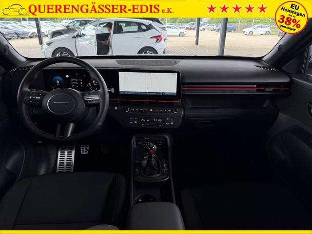 Hyundai KONA N-Line 1.6 T-GDI 6MT / Navi PDC V. & Hi. m. Kamera LED Alu18 Sitz Lenkr.Heiz. 