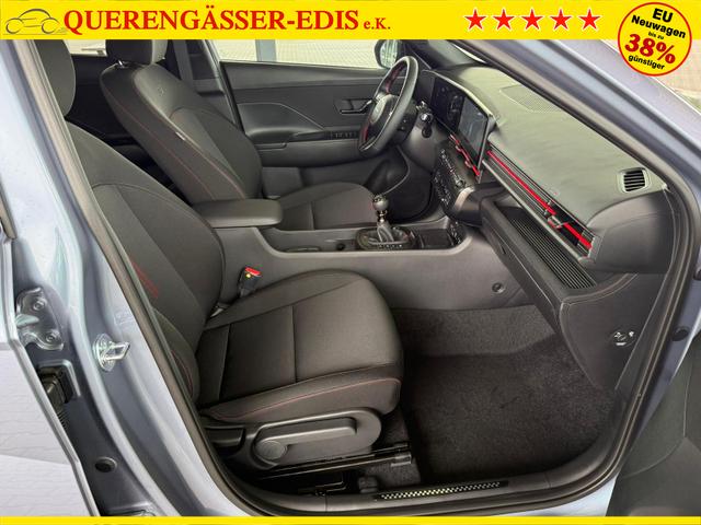 Hyundai KONA N-Line 1.6 T-GDI 6MT / Navi PDC V. & Hi. m. Kamera LED Alu18 Sitz Lenkr.Heiz. 