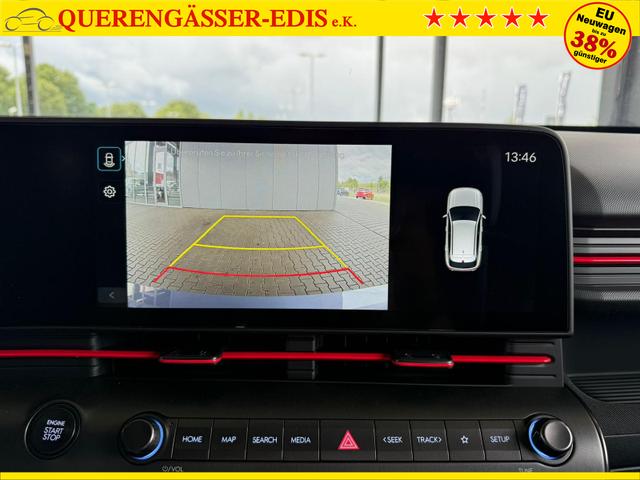 Hyundai KONA N-Line 1.6 T-GDI 6MT / Navi PDC V. & Hi. m. Kamera LED Alu18 Sitz Lenkr.Heiz. 