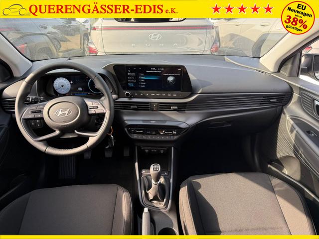 Hyundai i20 Comfort 1.2 MPI / Sitz + Lenkradheizung Navi Tempomat PDC Kamera Alu 16" *Frei Haus geliefert, ab der 2. Bestellung* 