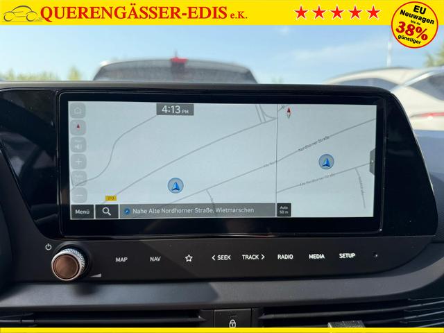 Hyundai i20 Comfort 1.2 MPI / Sitz + Lenkradheizung Navi Tempomat PDC Kamera Alu 16" *Frei Haus geliefert, ab der 2. Bestellung* 