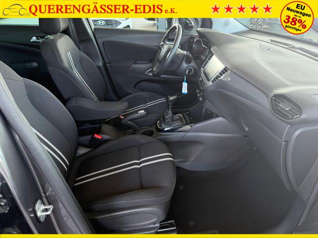 Opel Crossland Elegance 1.2 Turbo Panoramadach / Navi LED Tempomat PDC V&H + Kamera Alu 16" 