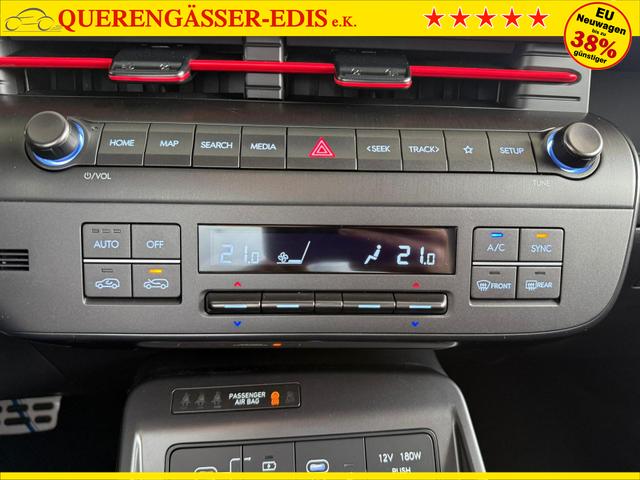 Hyundai KONA N-Line 1.6 T-GDI 2WD DCT / Navi SHZ PDC V&H + Kamera LED Keyless Alu 18" "Frei Haus ab der 2. Bestellung" 