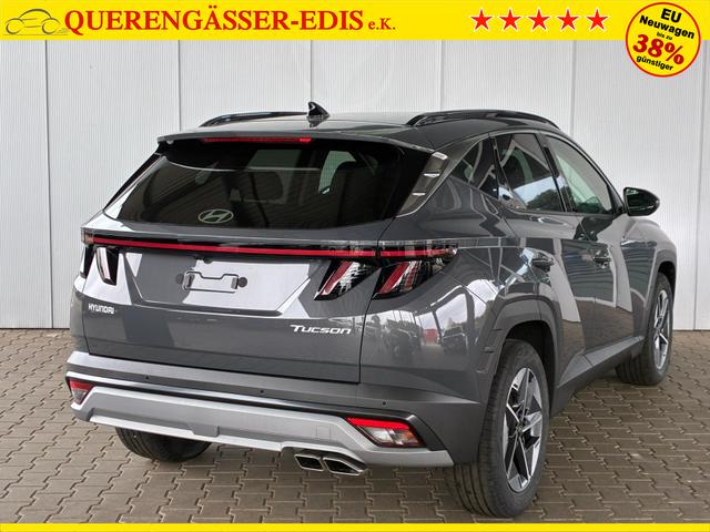 Hyundai TUCSON E-Motion 1.6 T-GDI 2WD 48V DCT / Panoramadach ACC Sitz + Lenkradheizung LED Navi PDC V&H Kamera Alu 18" 