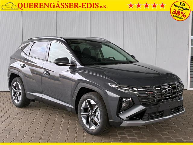 Hyundai TUCSON E-Motion 1.6 T-GDI 2WD 48V DCT / Panoramadach ACC Sitz + Lenkradheizung LED Navi PDC V&H Kamera Alu 18" 