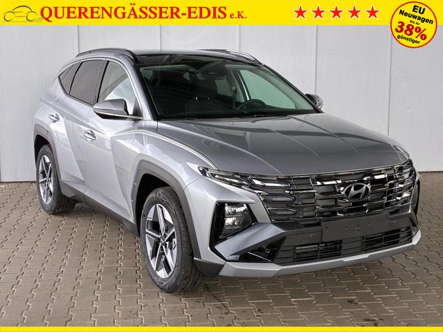 Hyundai TUCSON E-Motion 1.6 T-GDI 2WD / Panoramadach Sitz + Lenkradheizung LED Navi PDC V&H Kamera Alu 18" 