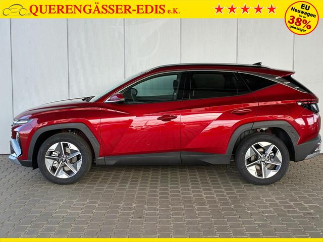 Hyundai TUCSON E-Motion 1.6 T-GDI 2WD 48V DCT / Panoramadach ACC Sitz + Lenkradheizung LED Navi PDC V&H Kamera Alu 18" 