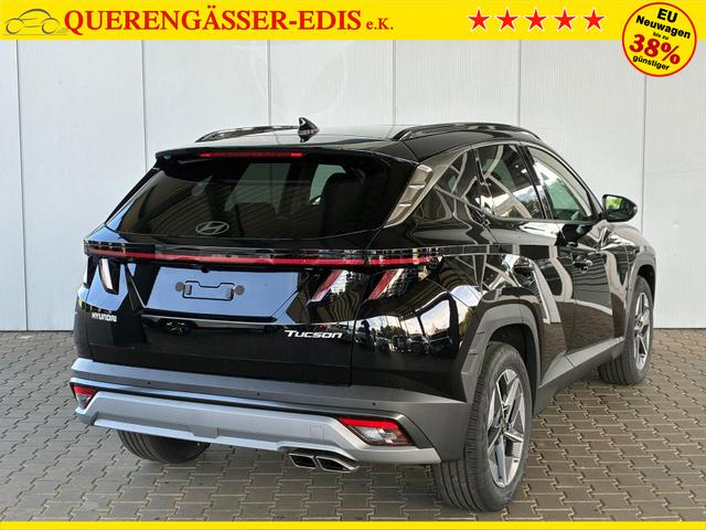 Hyundai TUCSON E-Motion 1.6 T-GDI 2WD 48V DCT / Panoramadach ACC Sitz + Lenkradheizung LED Navi PDC V&H Kamera Alu 18" 