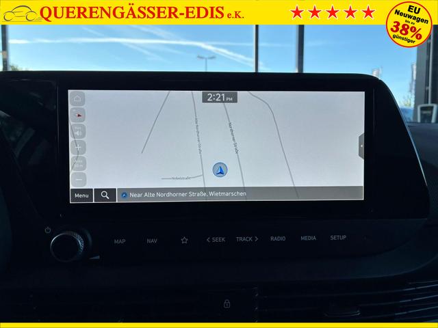Hyundai BAYON Premium 1.2 MPI / Navi Sitz + Lenkradheizung Rückfahrkamera Tempomat Klimaautomatik Alu 16" 