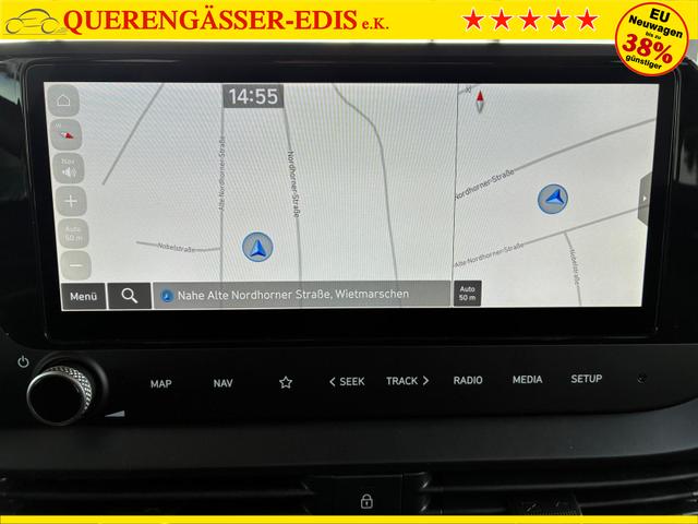 Hyundai BAYON Wave 1.2 MPI / Sitz & Lenkradheizung Navi Rückfahrkamera Tempomat Alu 16" 