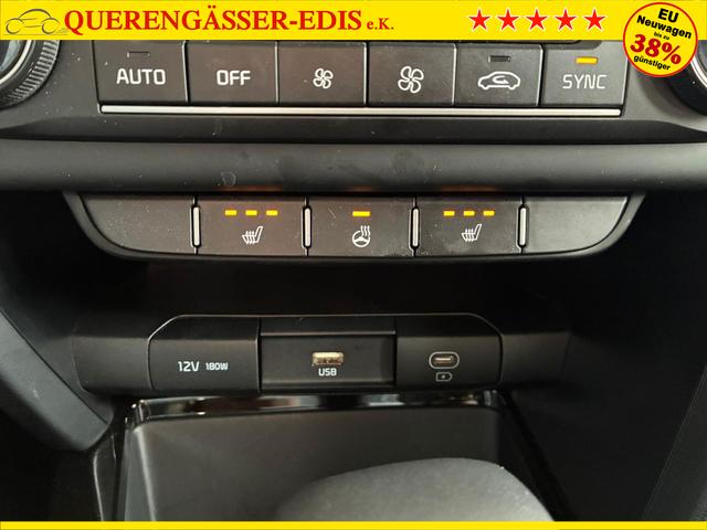 Kia Ceed Sportswagon Comfort 1.5 DCT / Sitz + Lenkradheizung Tempomat Navi LED Rückfahrkamera Alu 16" 
