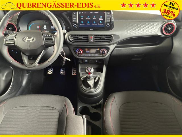 Hyundai i10 N-Line 1.0 T-GDI 5MT 90 PS / Sitz & Lenkr.Heiz./ Klimaautom./ Carplay PDC m.Kamera ALU16 