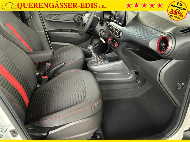 Hyundai i10 N-Line 1.0 T-GDI 5MT 90 PS / Sitz & Lenkr.Heiz./ Klimaautom./ Carplay PDC m.Kamera ALU16 