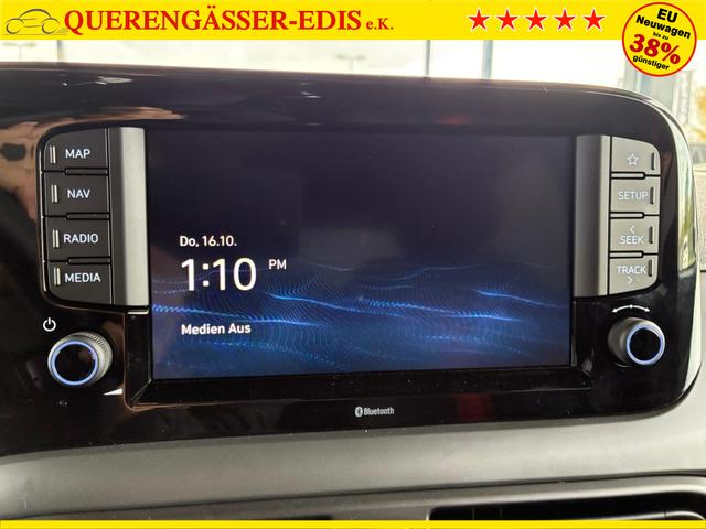Hyundai i10 N-Line 1.0 T-GDI 5MT 90 PS / Sitz & Lenkr.Heiz./ Klimaautom./ Carplay PDC m.Kamera ALU16 
