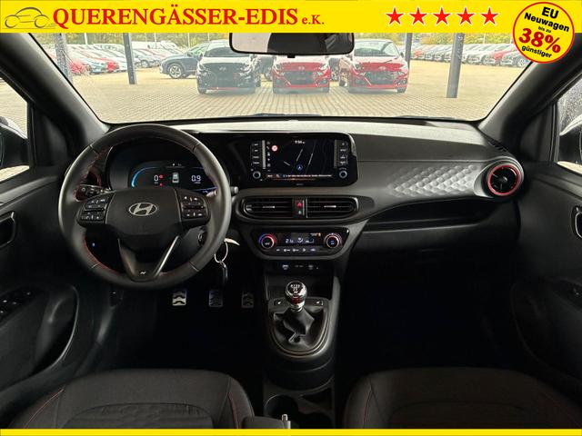 Hyundai i10 N-Line 1.0 T-GDI MT / Sitz + Lenkradheizung Klimaautom./ Carplay PDC Kamera Alu 16" 