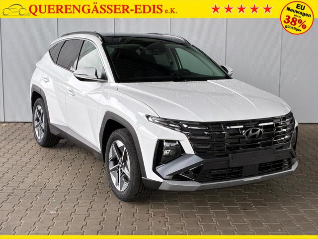 Hyundai TUCSON E-Motion 1.6 T-GDI 2WD 48V DCT / Panoramadach ACC Sitz + Lenkradheizung LED Navi PDC V&H Kamera Alu 18" 