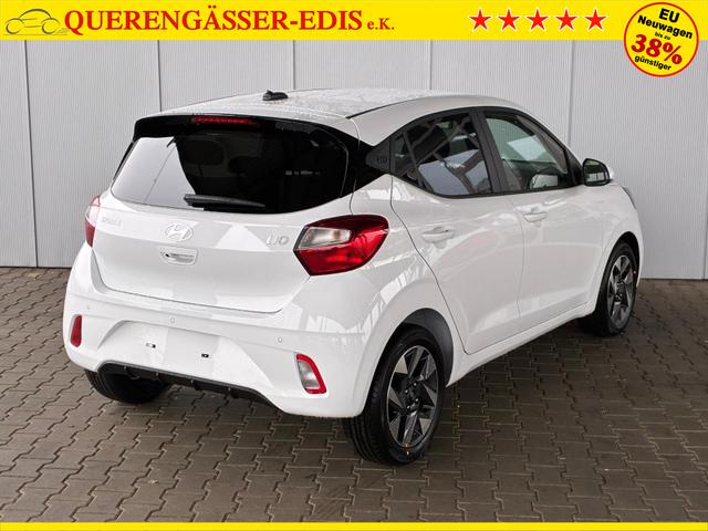 Hyundai i10 Advance 1.2 GDI Automatik / Rückfahrkamera Sitz + Lenkradheizung Navi Alu 15" 