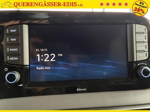Hyundai i10 Advance 1.2 GDI Automatik / Rückfahrkamera Sitz + Lenkradheizung Navi Alu 15" 
