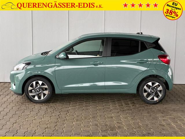 Hyundai i10 Advance 1.2 GDI Automatik / Rückfahrkamera Sitz + Lenkradheizung Navi Alu 15" 