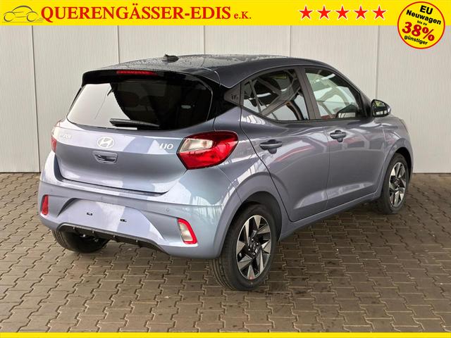 Hyundai i10 Advance 1.2 GDI Automatik / Rückfahrkamera Sitz + Lenkradheizung Navi Alu 15" 