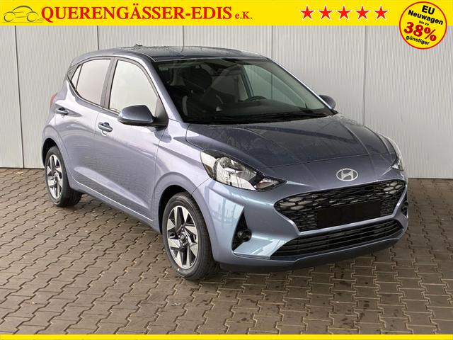 Hyundai i10 Advance 1.2 GDI Automatik / Rückfahrkamera Sitz + Lenkradheizung Navi Alu 15" 