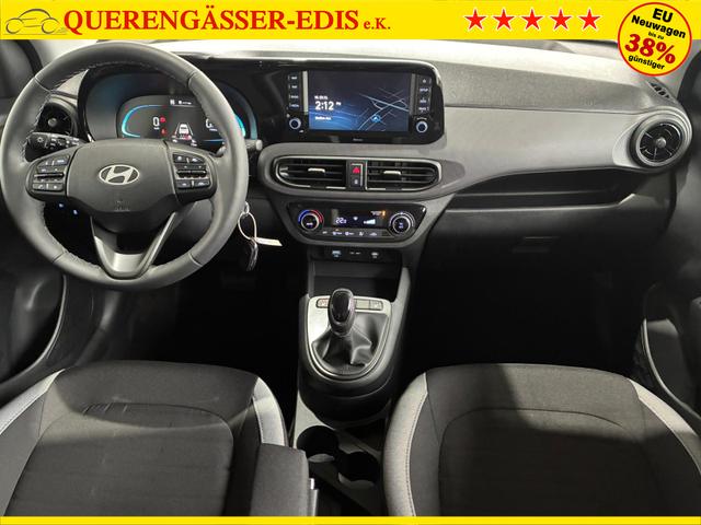Hyundai i10 Premium 1.2 GDI Automatik / Sitz + Lenkradheizung Navi Klimaautomatik Alu 15'' 