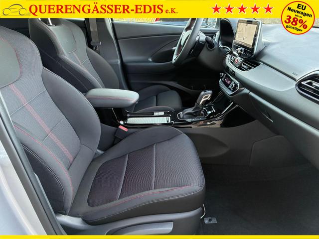 Hyundai i30 Fastback N-Line 1.5 T-GDI 7-DCT / ACC Sitz + Lenkradheizung LED PDC V&H Kamera Alu 18" 