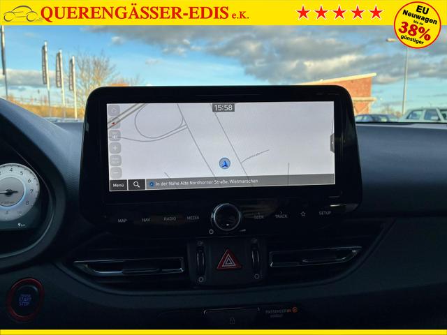 Hyundai i30 Fastback N-Line 1.5 T-GDI 7-DCT / ACC Sitz + Lenkradheizung LED PDC V&H Kamera Alu 18" 