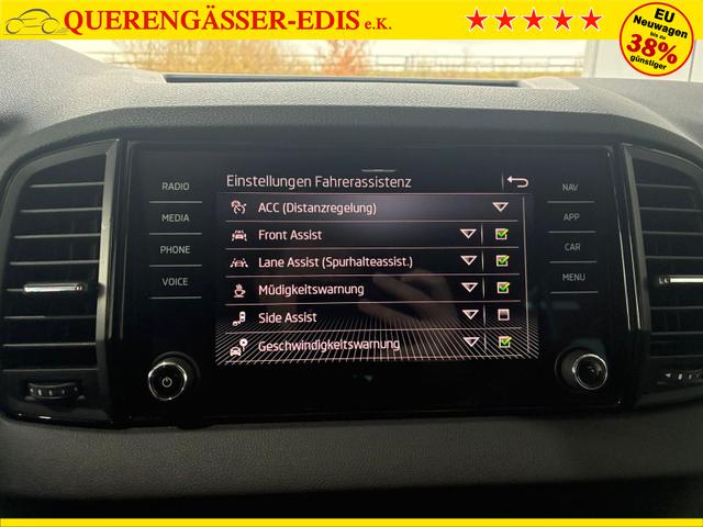 Skoda Karoq 1.0 TSI EXECUTIVE Navi / Carplay ACC Klimaautomatik LED Rückfahrkamera Alu 17" 