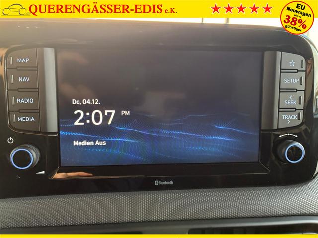 Hyundai i10 Premium 1.2 GDI / Sitz + Lenkradheizung Navi Klimaautomatik Alu 15'' 