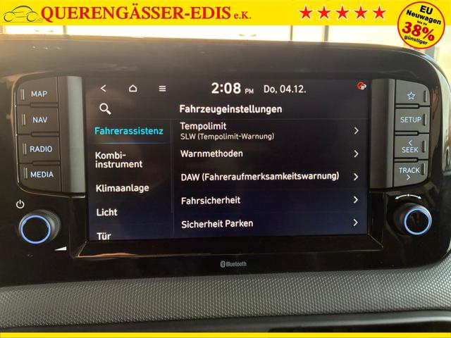 Hyundai i10 Premium 1.2 GDI / Sitz + Lenkradheizung Navi Klimaautomatik Alu 15'' 