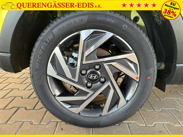 Hyundai BAYON Wave 1.0 T-GDI / Sitz & Lenkradheizung Navi R&uuml;ckfahrkamera Tempomat Alu 16" 