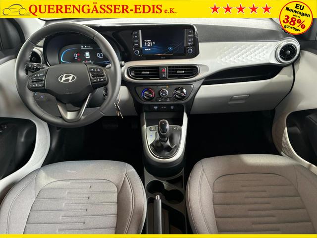 Hyundai i10 Advance 1.2 GDI Automatik / R&uuml;ckfahrkamera Sitz + Lenkradheizung Navi Alu 15" 
