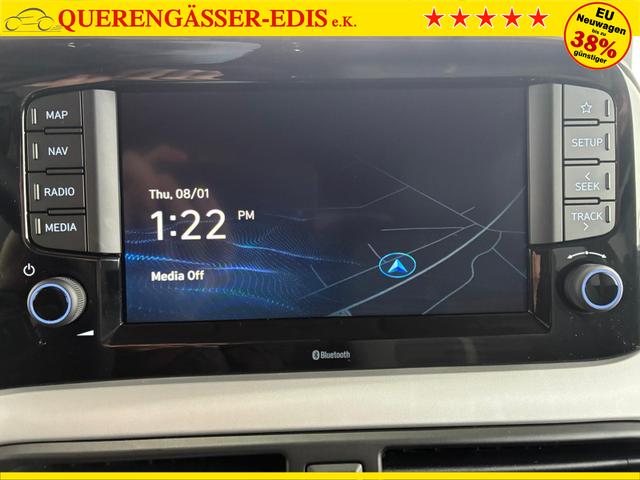 Hyundai i10 Advance 1.2 GDI Automatik / R&uuml;ckfahrkamera Sitz + Lenkradheizung Navi Alu 15" 