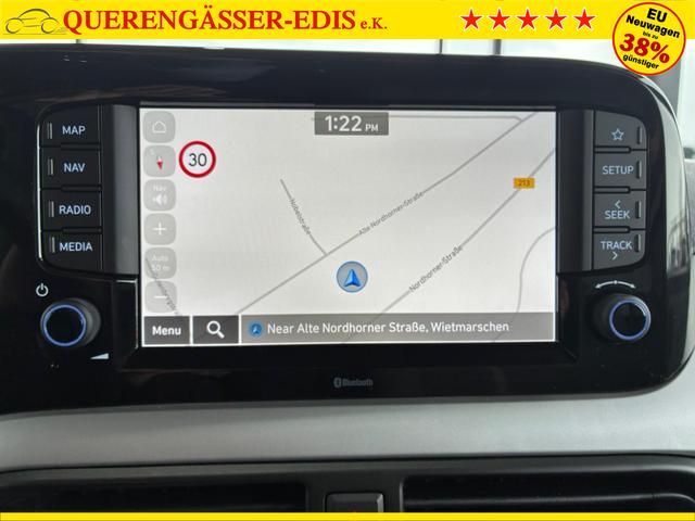 Hyundai i10 Advance 1.2 GDI Automatik / R&uuml;ckfahrkamera Sitz + Lenkradheizung Navi Alu 15" 