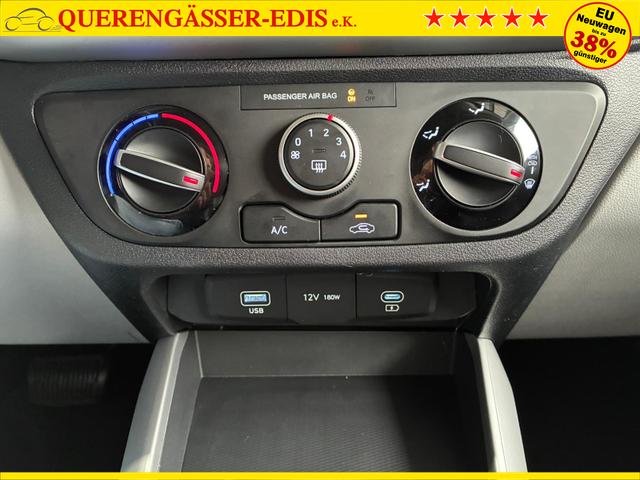 Hyundai i10 Advance 1.2 GDI Automatik / R&uuml;ckfahrkamera Sitz + Lenkradheizung Navi Alu 15" 
