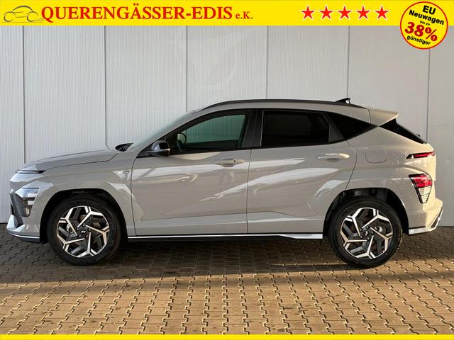 Hyundai KONA 1,6 T-GDI DCT N-Line / LED ACC Navi Klimaaut. Sitz + Lenkradheizung Alu 18" 