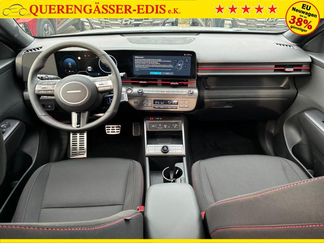 Hyundai KONA 1,6 T-GDI DCT N-Line / LED ACC Navi Klimaaut. Sitz + Lenkradheizung Alu 18" 