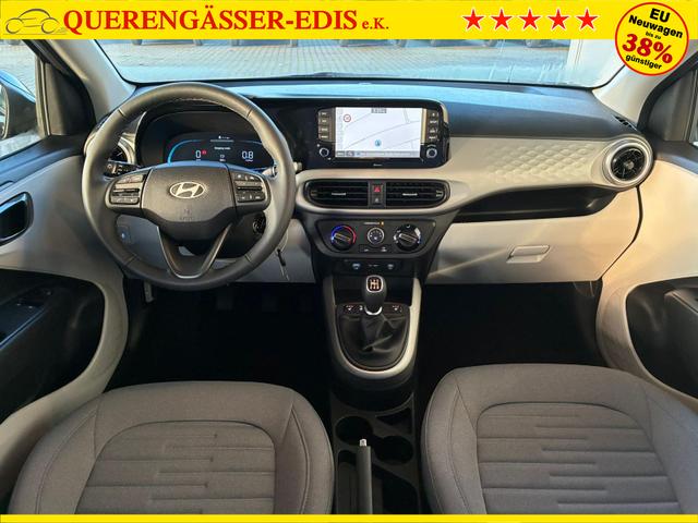 Hyundai i10 Advance 1.2 GDI / R&uuml;ckfahrkamera Sitz + Lenkradheizung Navi Alu 15" 